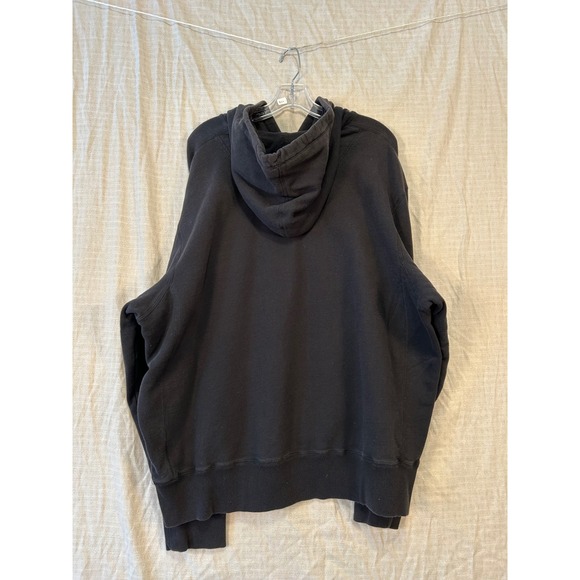 Mens Nike Oregon Ducks Hoodie Mens XXL Black & Yellow Pullover Sweatshirt #2017 - Picture 13 of 16